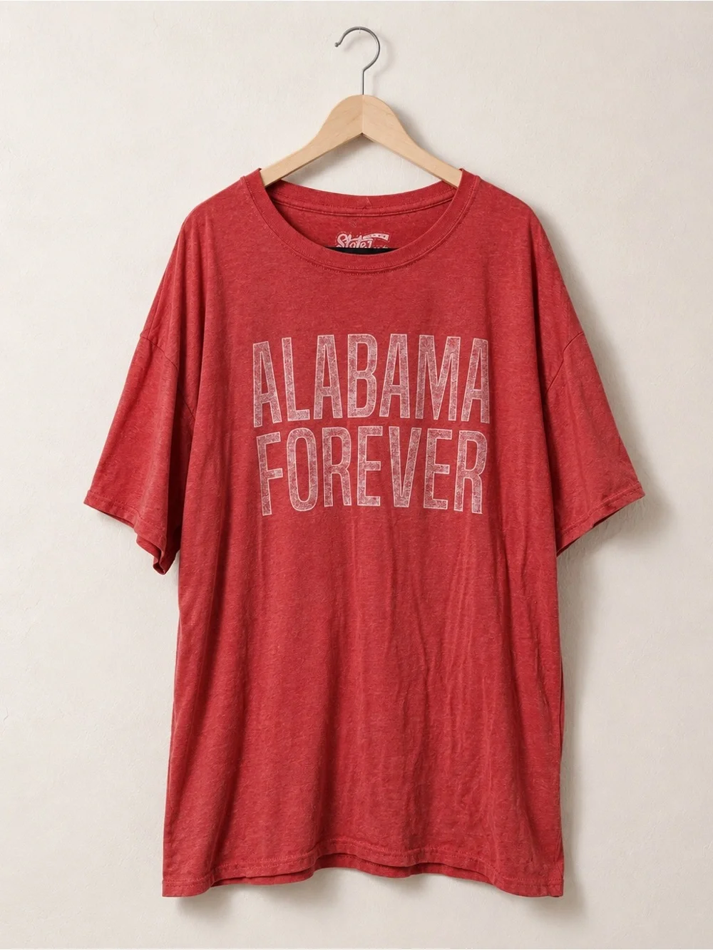 Alabama Forever Graphic Tee - Red Short Sleeve